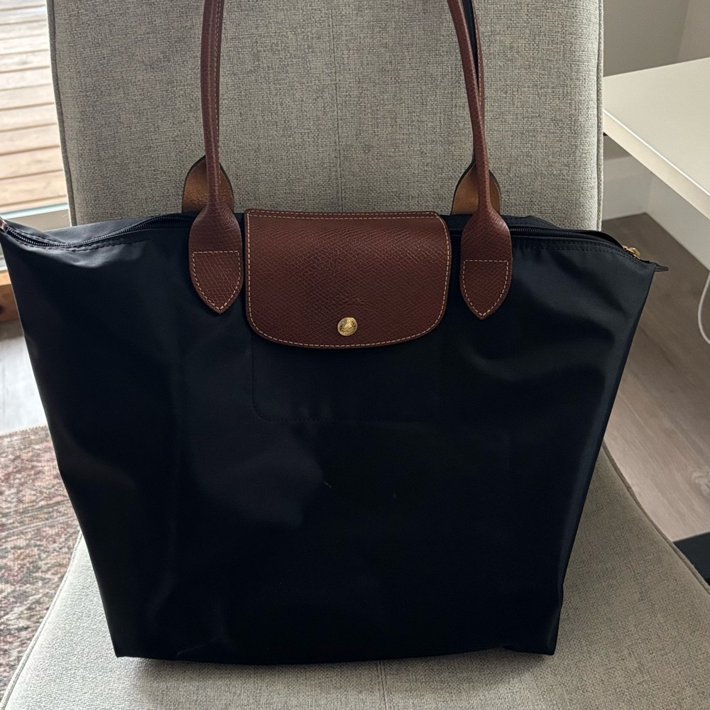 Large Black Longchamp
